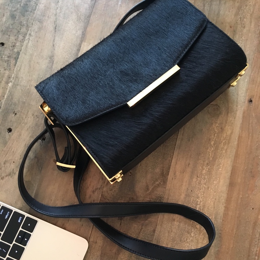 Ted Baker Calf Hair Shoulder Bag